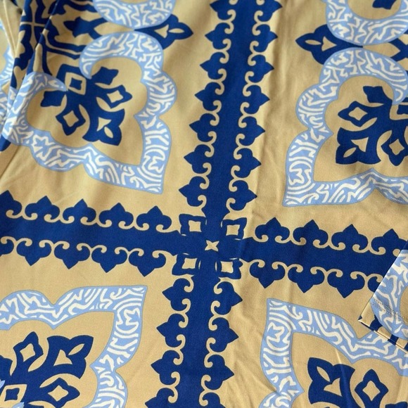 J McLaughlin~Art 2Wear~Statement Print Catalina Cloth Signature Top, Small - Picture 3 of 7